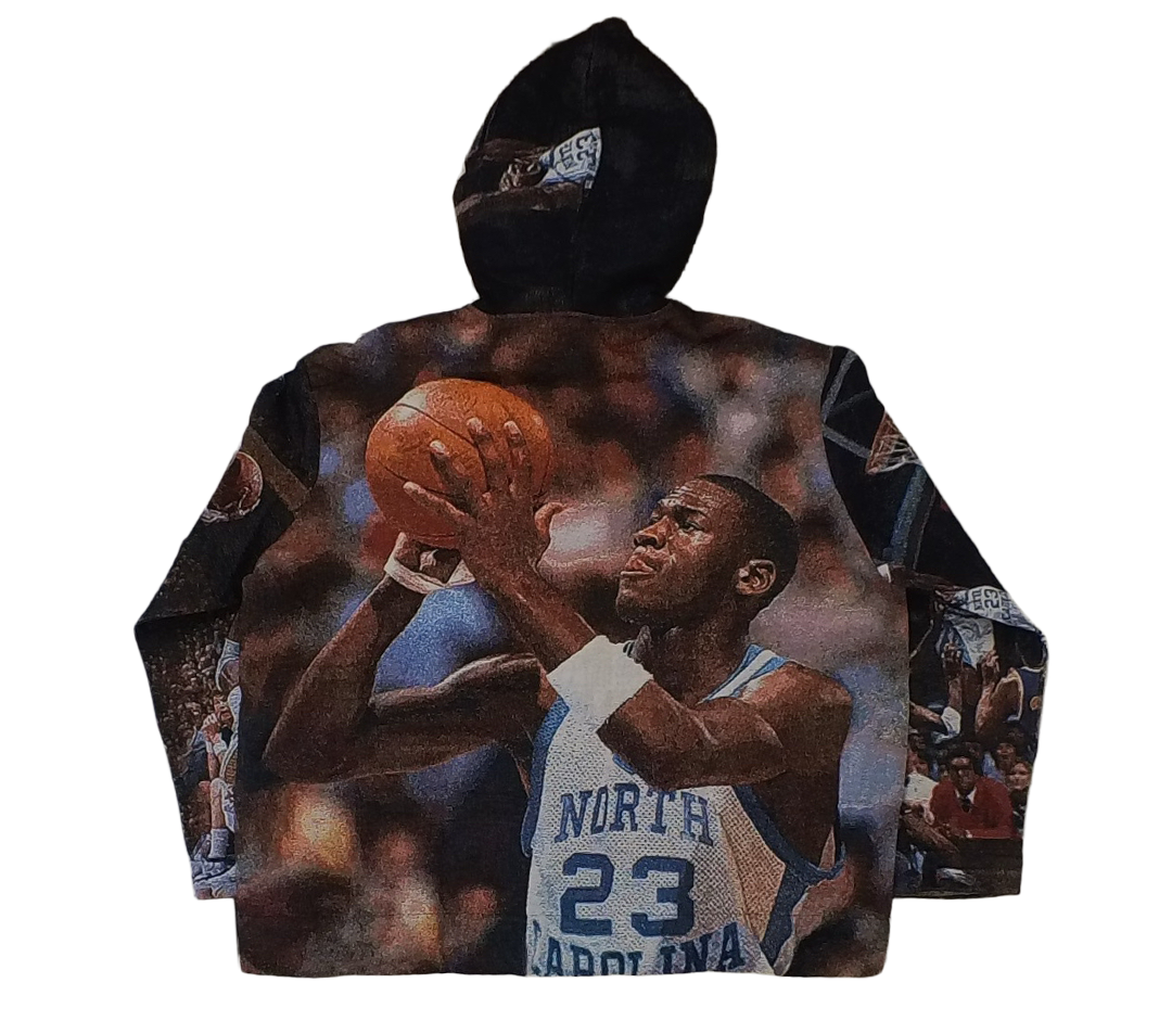 Mike JAWDIN tapestry style hoodie 1/1